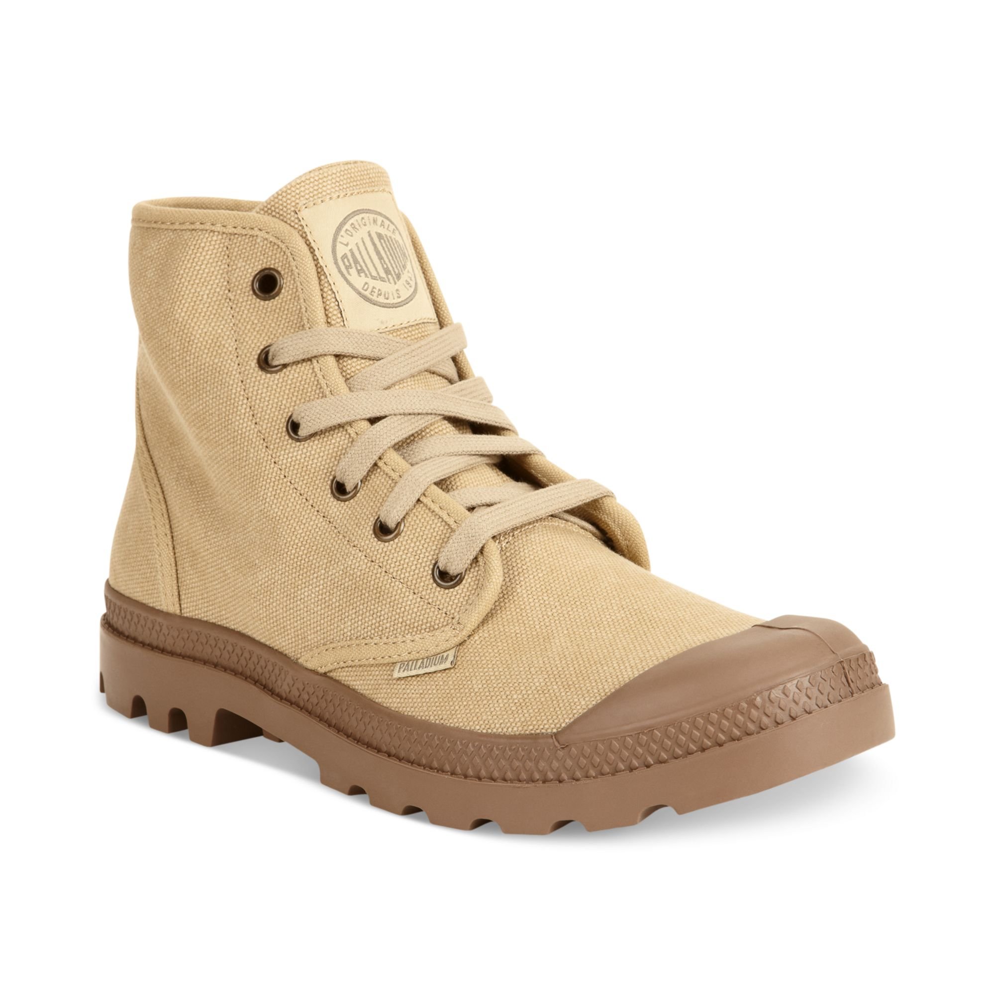 Palladium Pampa Hi Boots in Natural for Men | Lyst