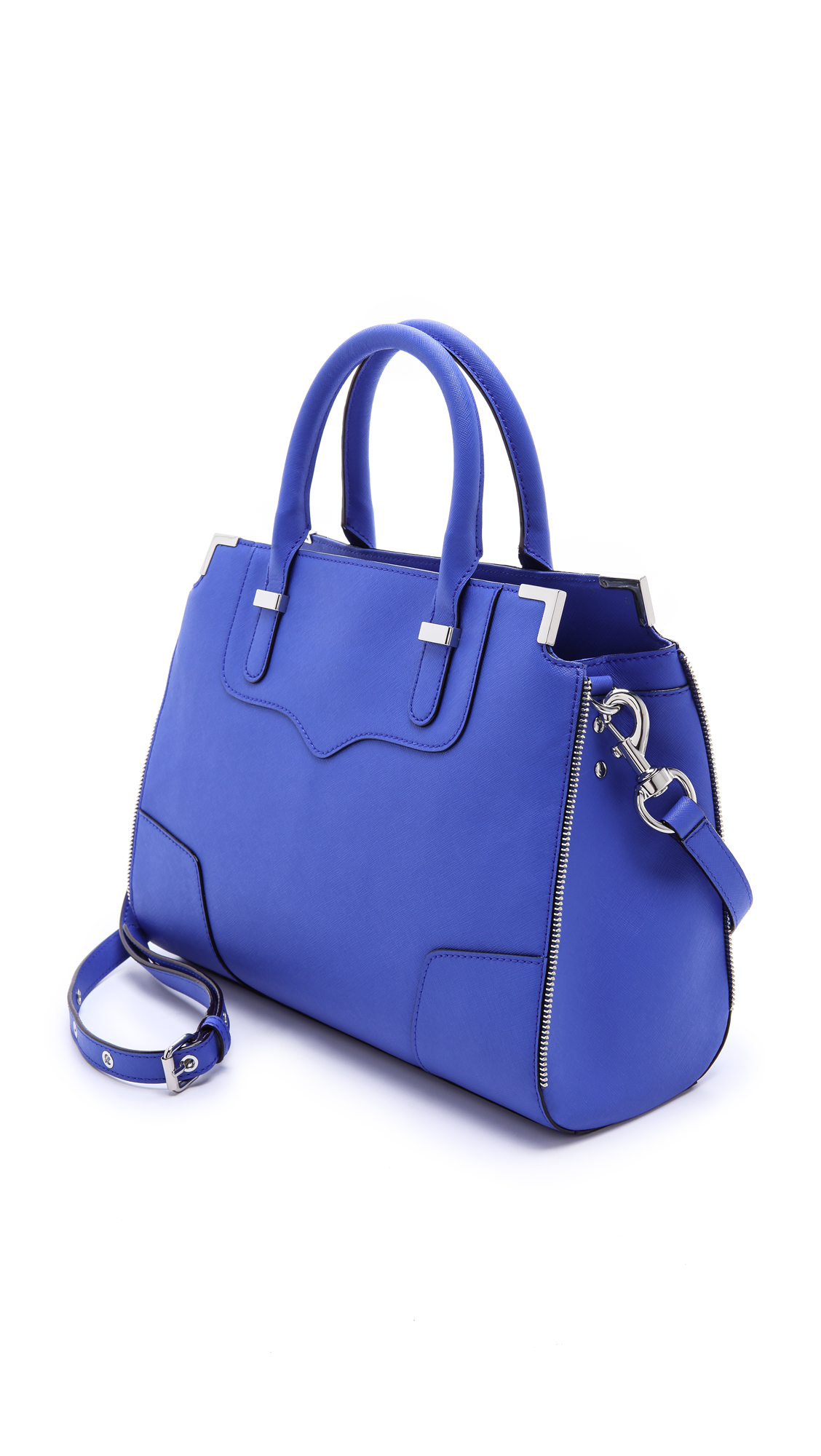 rebecca minkoff blue purse