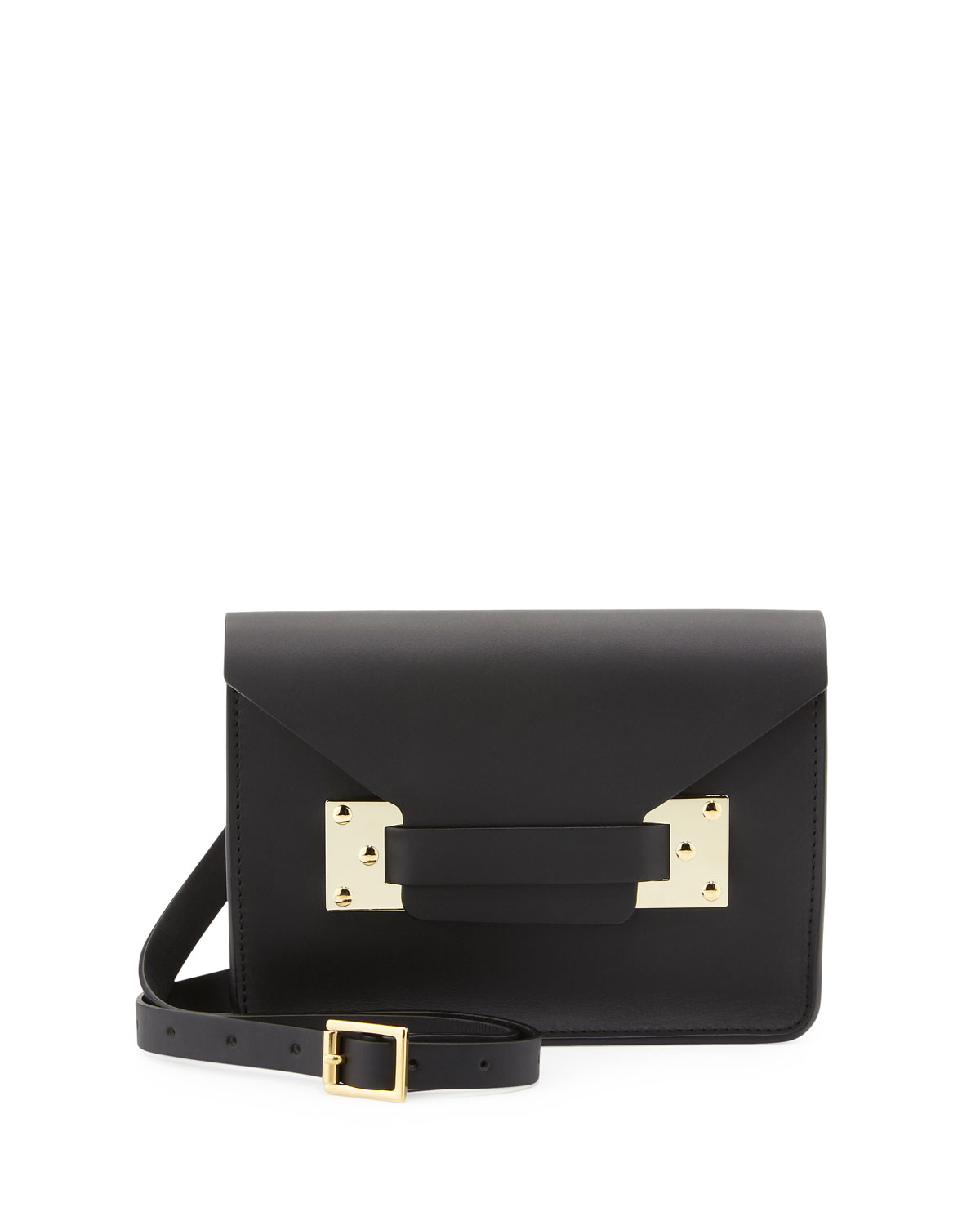 Sophie hulme Mini Envelope Crossbody Bag in Black Lyst
