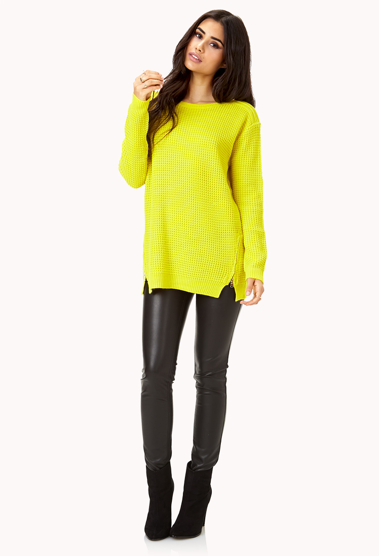 forever 21 yellow sweatshirt