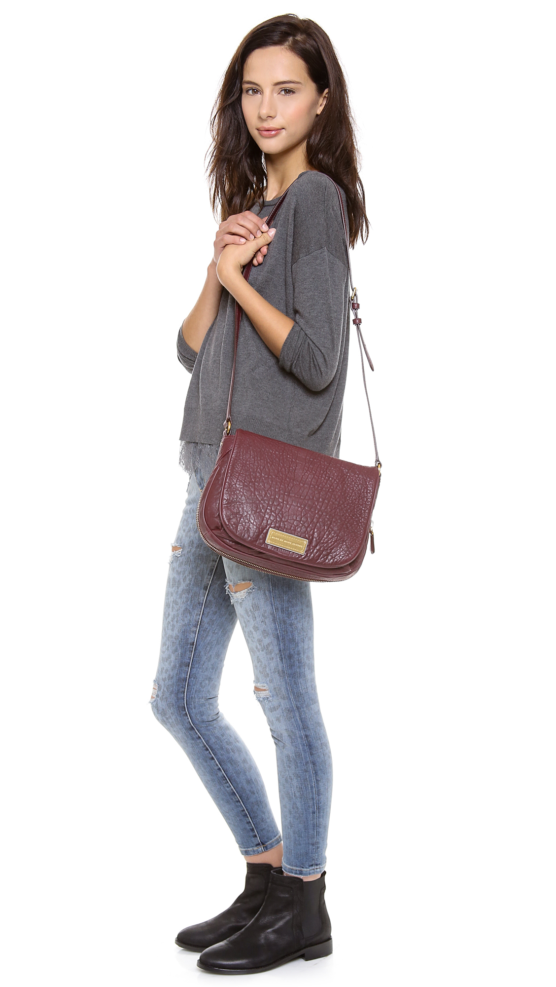Lyst - Marc By Marc Jacobs Washed Up Nash Cross Body Bag in Brown