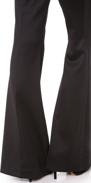 Rachel Zoe Rachel Flare Pants in Black | Lyst