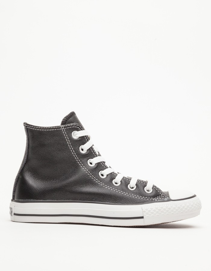 Lyst Converse Leather High Top All Star In Black