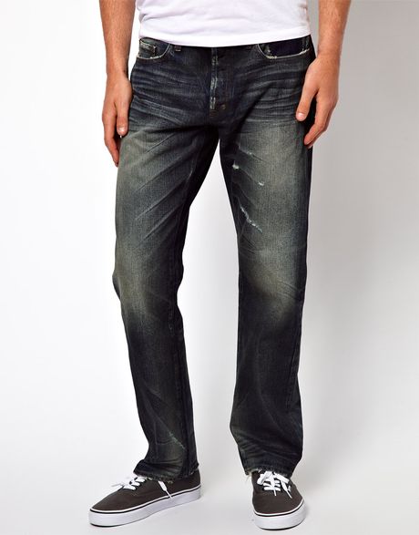 Prps Prps Jeans Straight Fit Barracuda in Blue for Men (Navy) | Lyst