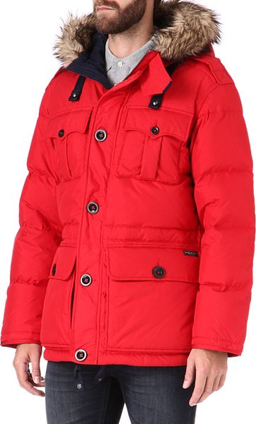 Ralph Lauren Himal Down Parka in Red for Men (Patriot red) | Lyst