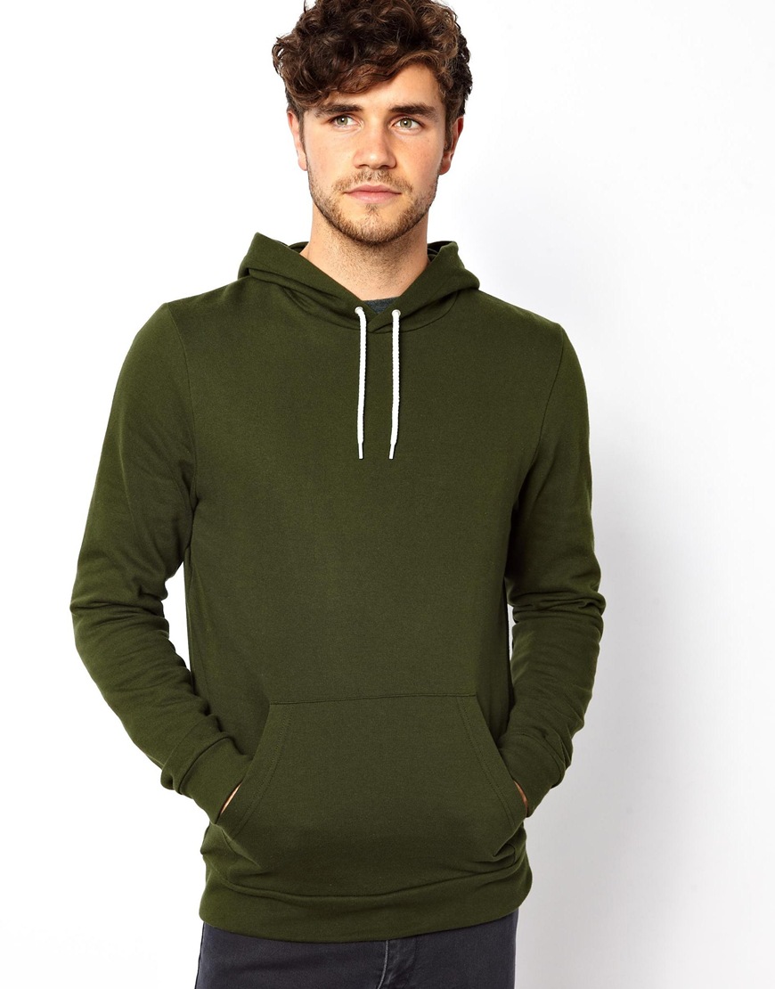 Lyst Asos iHoodiei in Green for iMeni