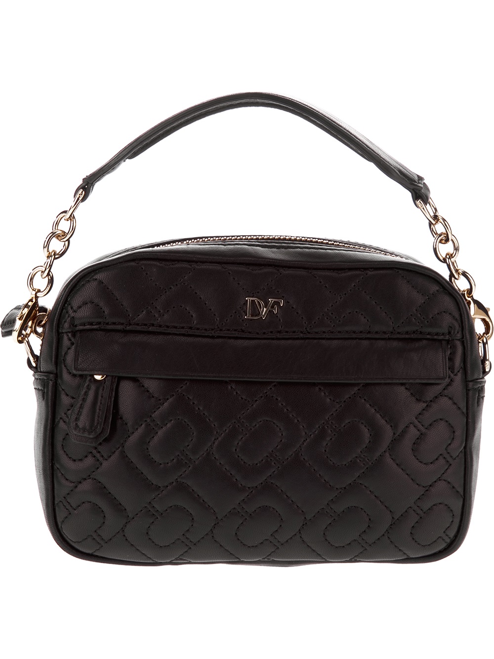 Diane Von Furstenberg Milo Mini Bag in Black | Lyst