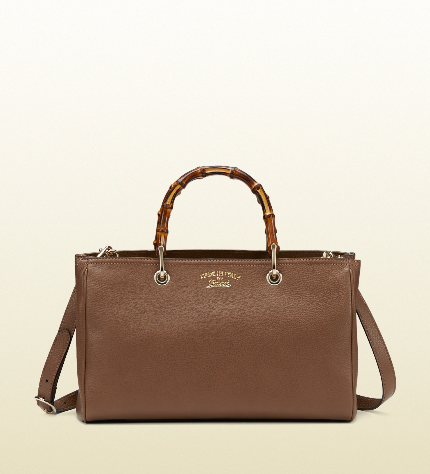 Lyst iGuccii Bamboo Shopper Leather iTotei in Brown