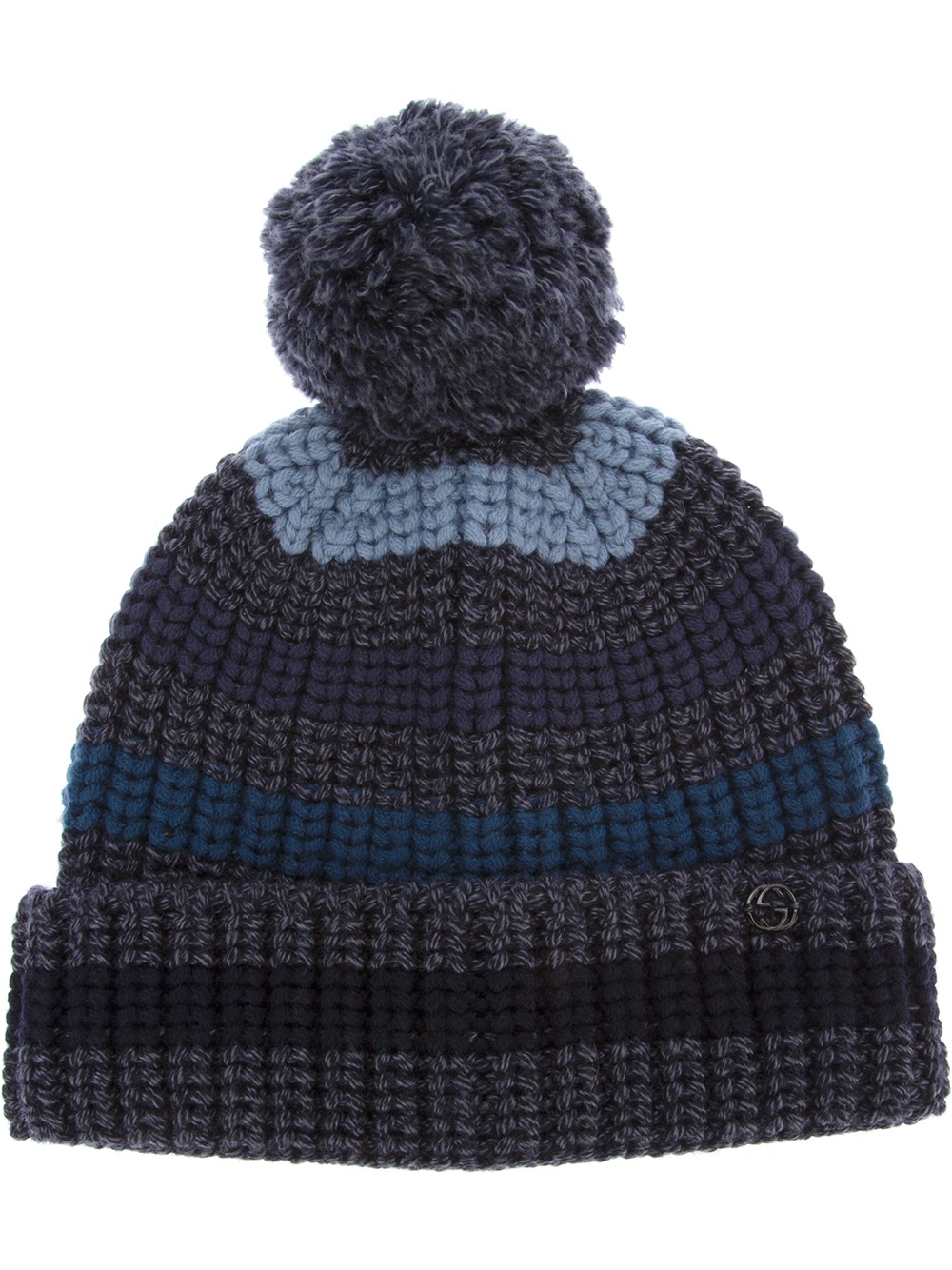 Lyst - Gucci Beanie Hat in Gray for Men