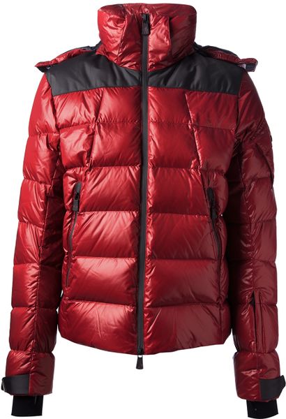 Moncler Grenoble Puffer Jacket in Red for Men | Lyst