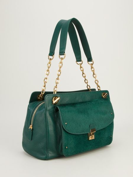 Tory Burch Priscilla Handbag in Green | Lyst