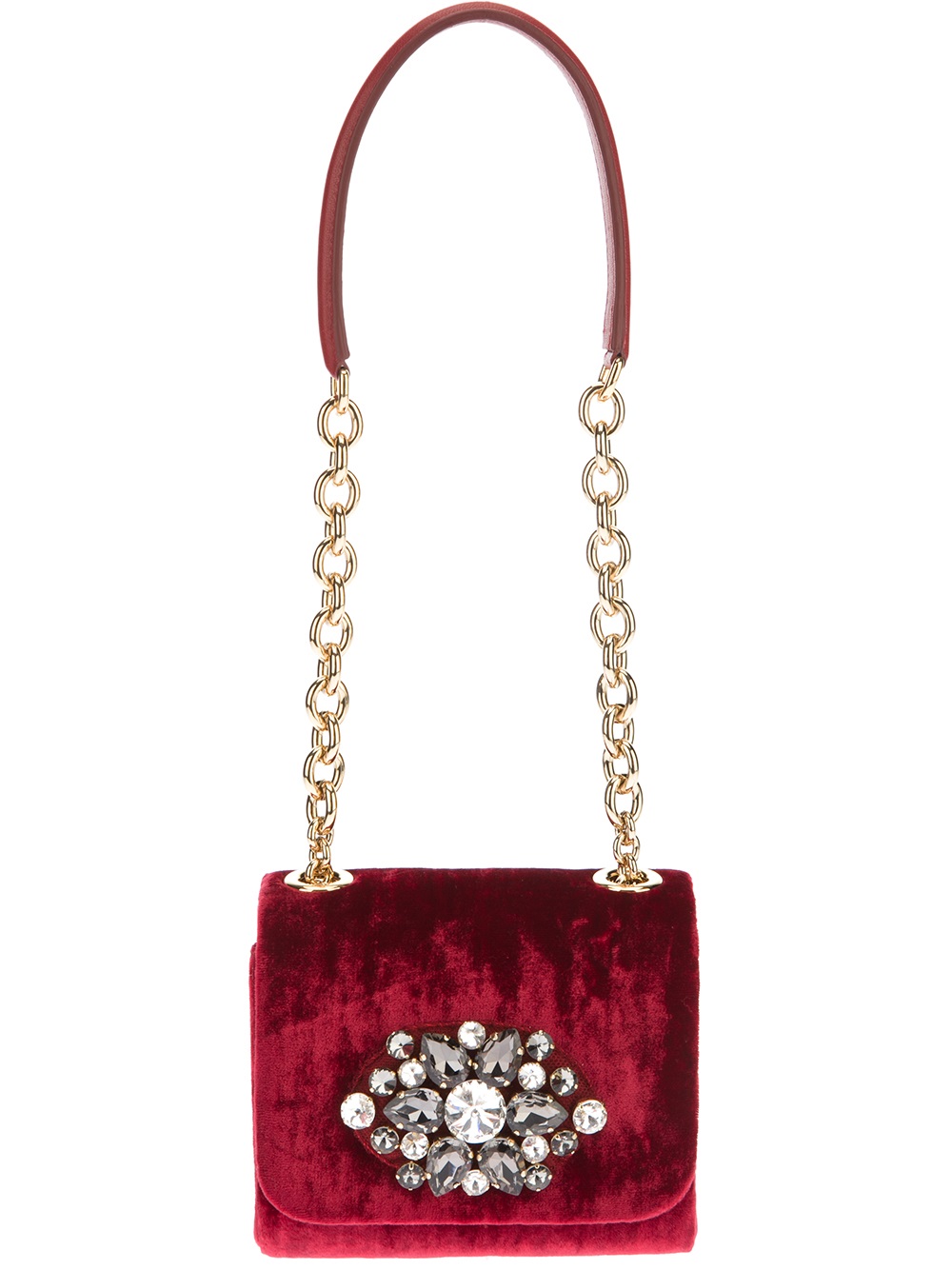 dolce gabbana red bag