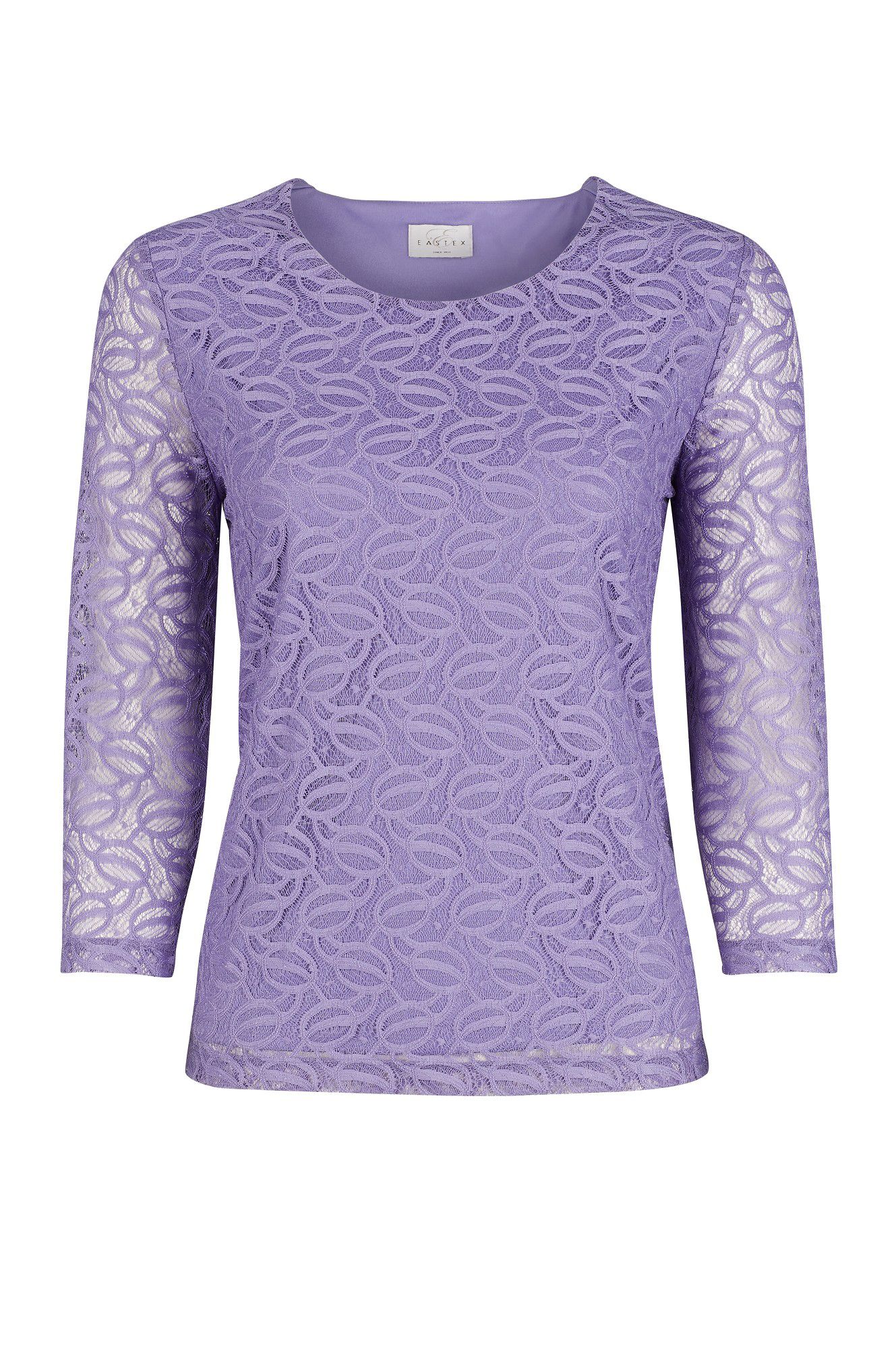 Eastex Lilac Lace Top in Purple | Lyst