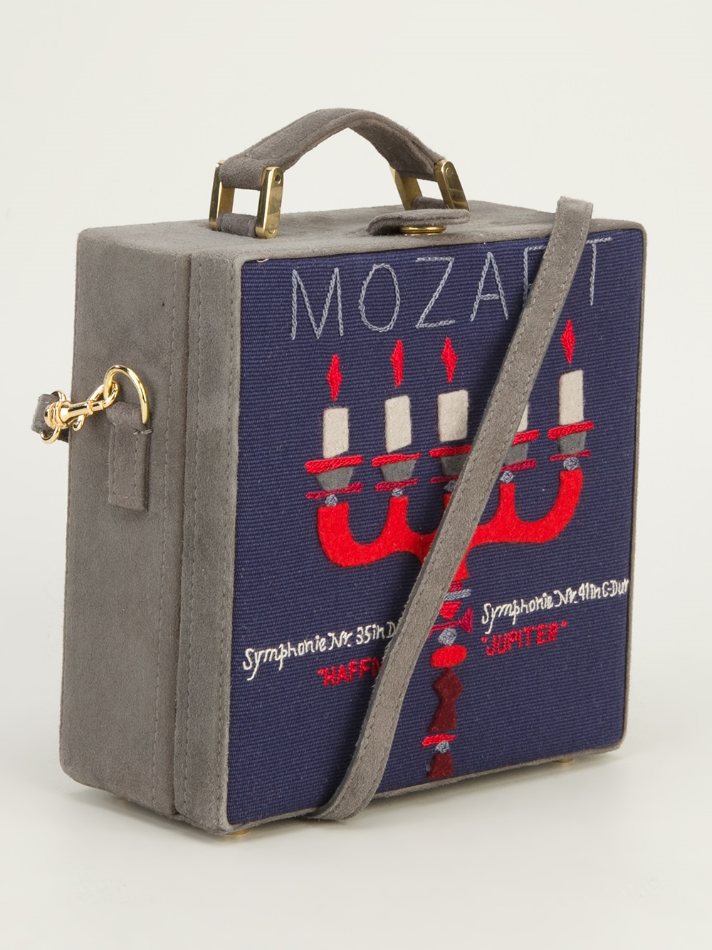 Lyst - Olympia Le-Tan Mozart Shoulder Bag in Blue
