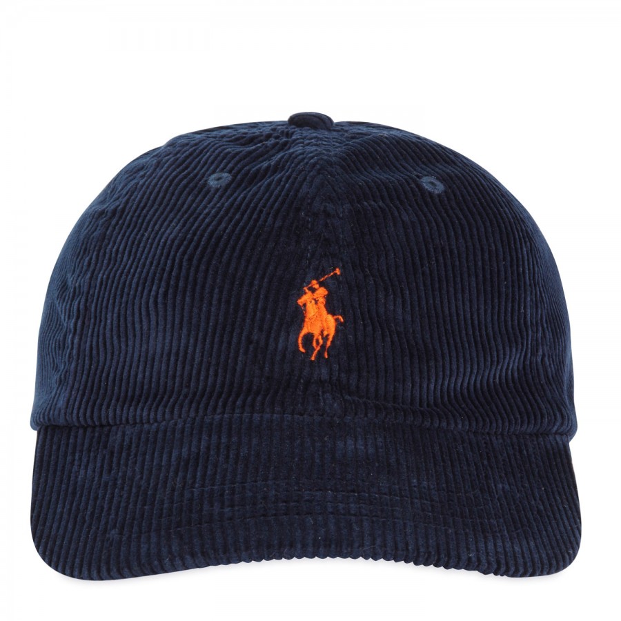 Polo ralph lauren Corduroy Cap in Blue for Men | Lyst