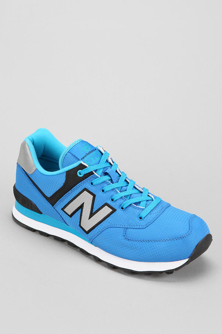 Urban Outfitters New Balance Classic Ml574 Windbreaker Sneaker in Blue ...