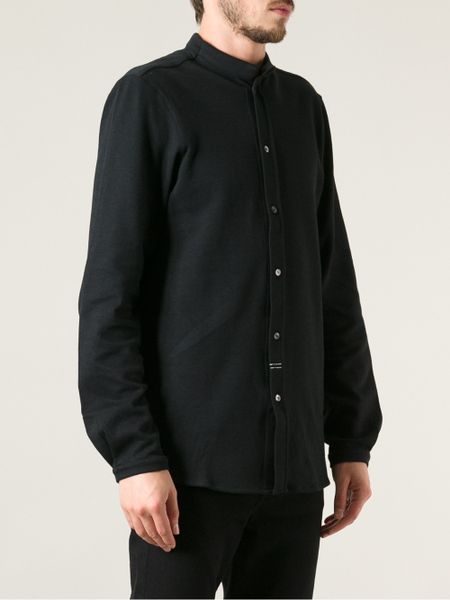 Nero Ink Button Up Shirt in Black for Men | Lyst