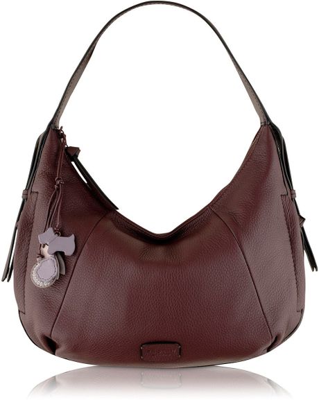 Radley Purple Medium Hobo Bag in Purple | Lyst