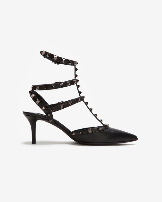 valentino rockstud slingback pumps