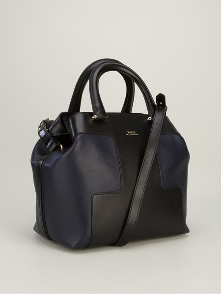 Bally Piaff Tote Bag in Blue | Lyst