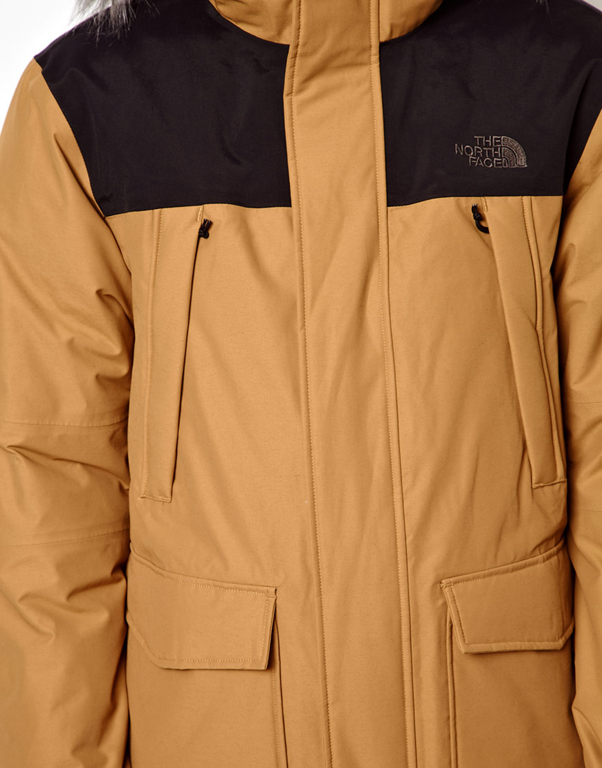 The North Face Artigas Down Parka Mens Marwood Veneermarwood Veneer 3777