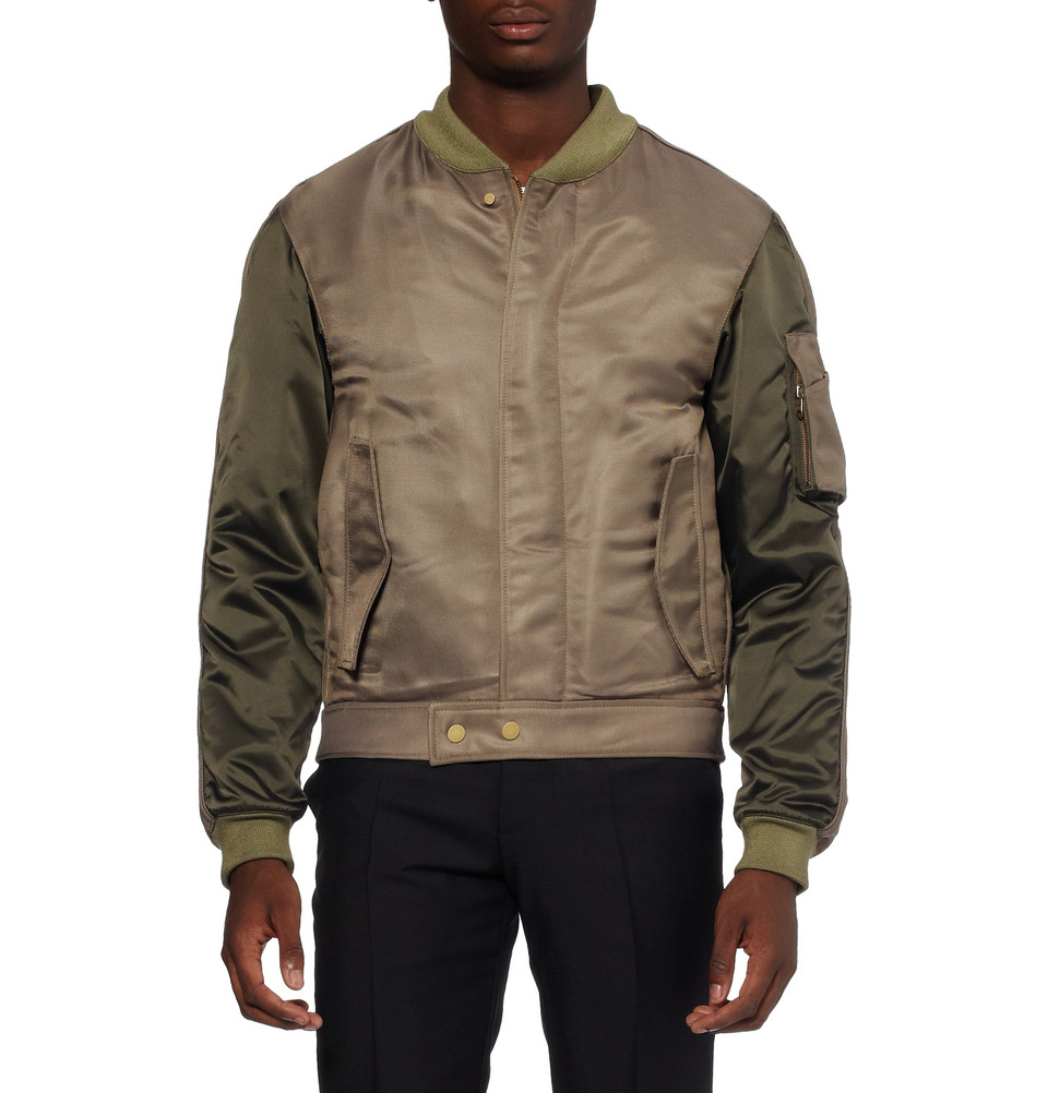 green balenciaga jacket