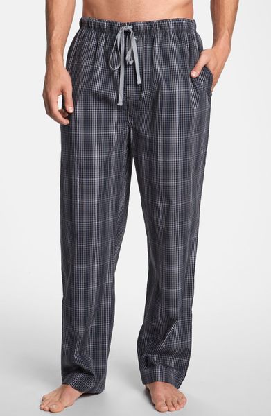 Michael Kors Patterned Pajama Pants in Gray for Men (Carbon) | Lyst
