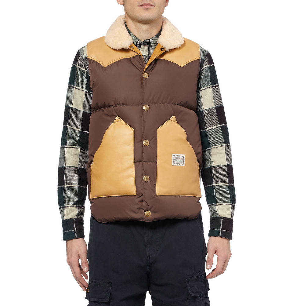 Lyst - Neighborhood Rocky Mountain Featherbed Shearling-Collar Down
