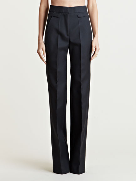 wide leg high waisted dress pants