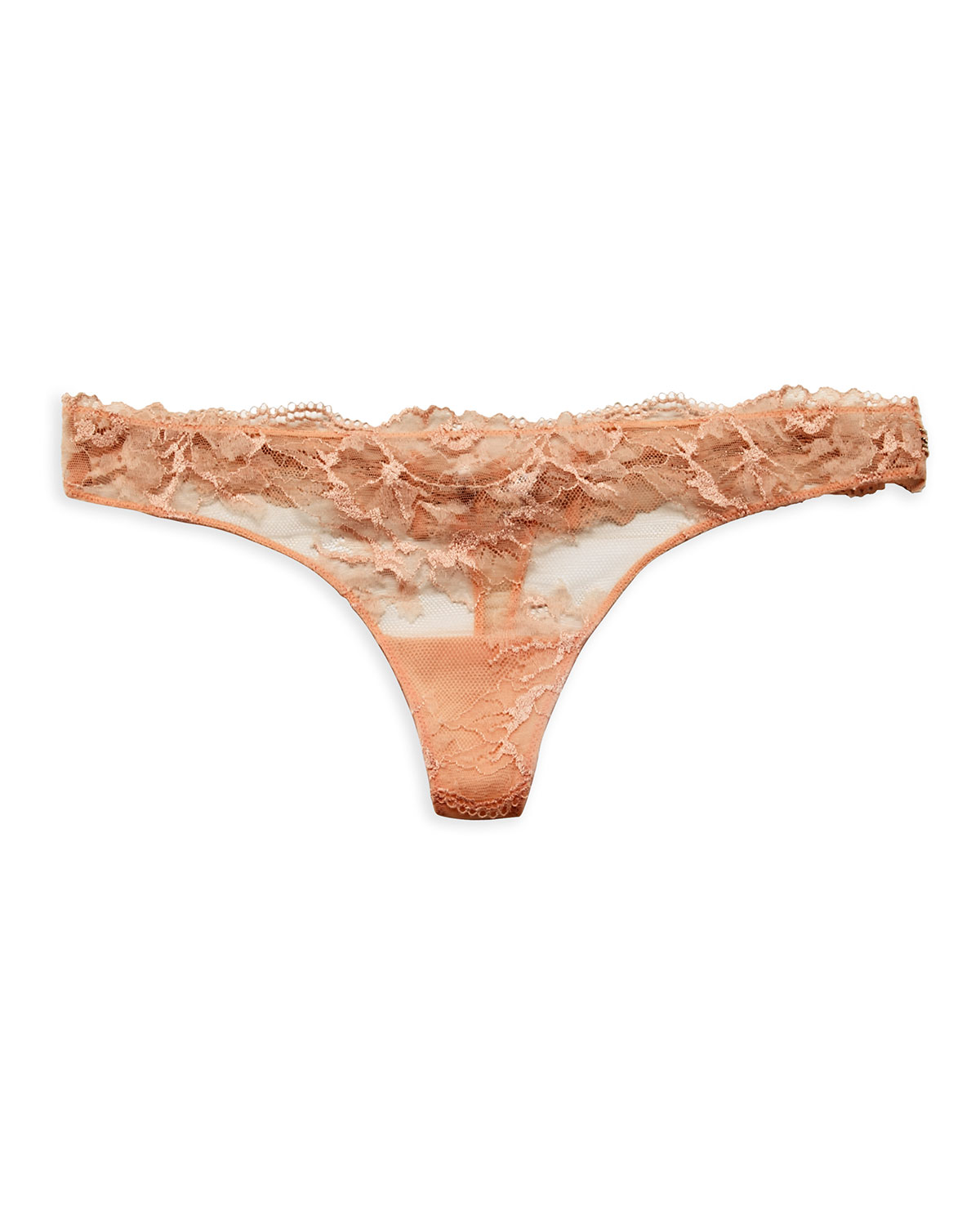 La Perla Baronessa Mini Chaintrim Thong Rose in Pink (ROSE) | Lyst