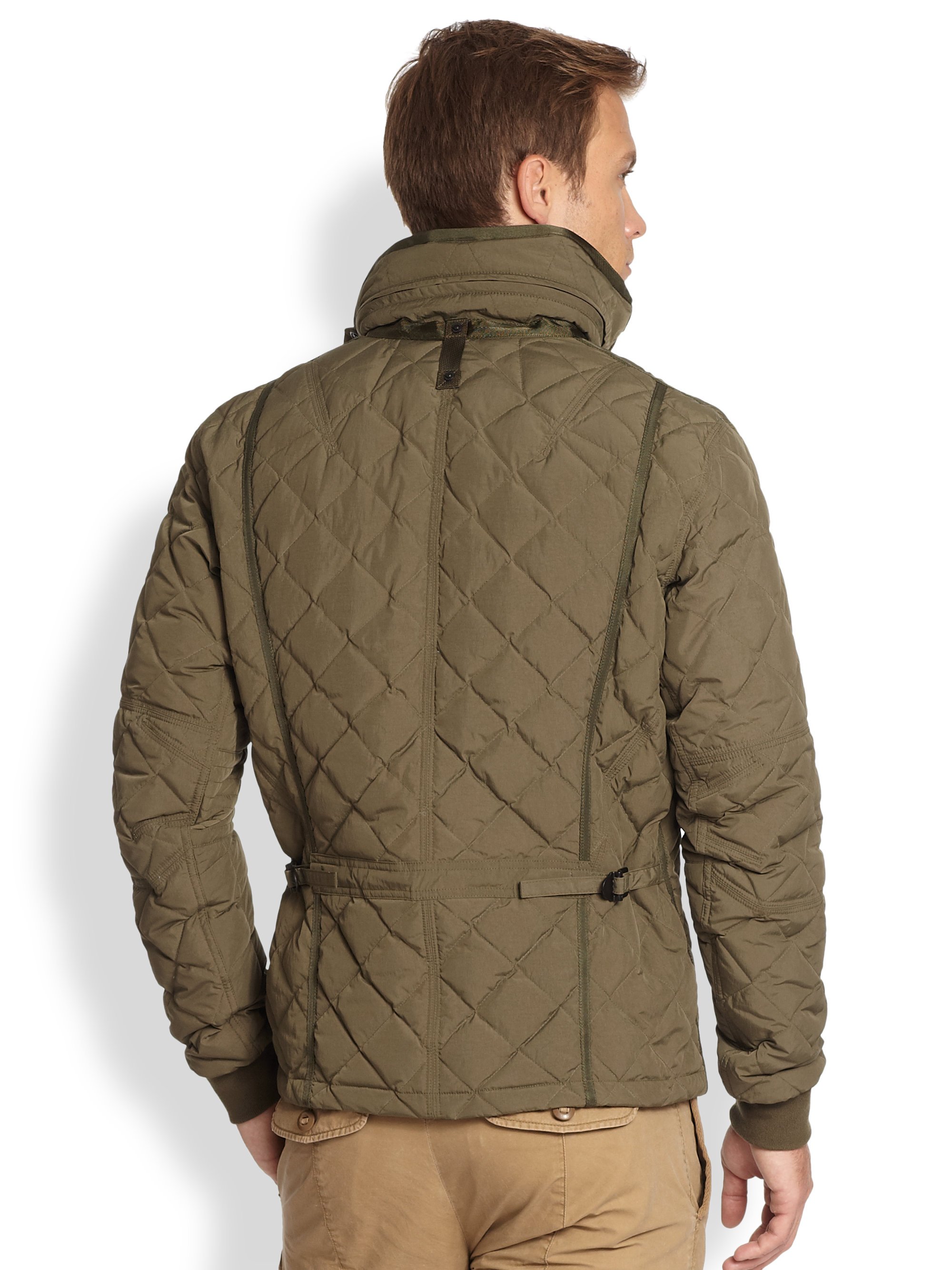 Lyst Rlx Ralph Lauren Garrison Quilted Jacket in Brown for Men