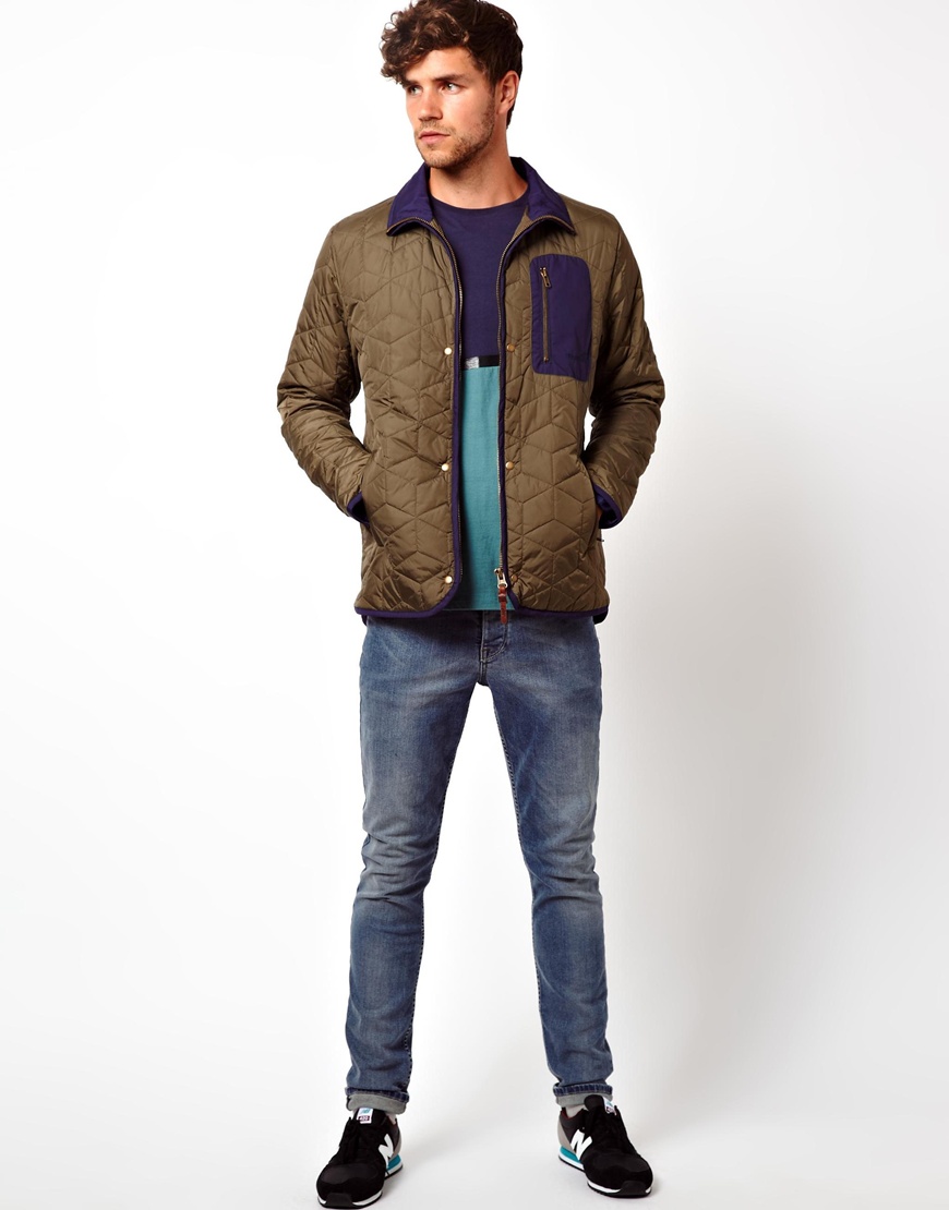 Lyst - Ralph Lauren Boxfresh Quilted Jacket in Green for Men