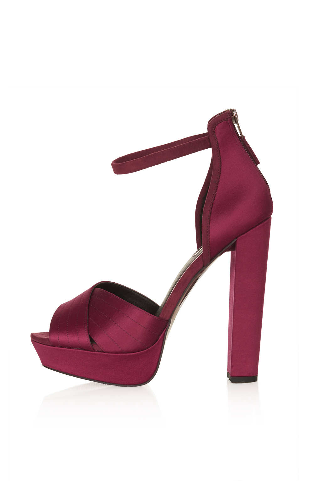 satin strap sandals