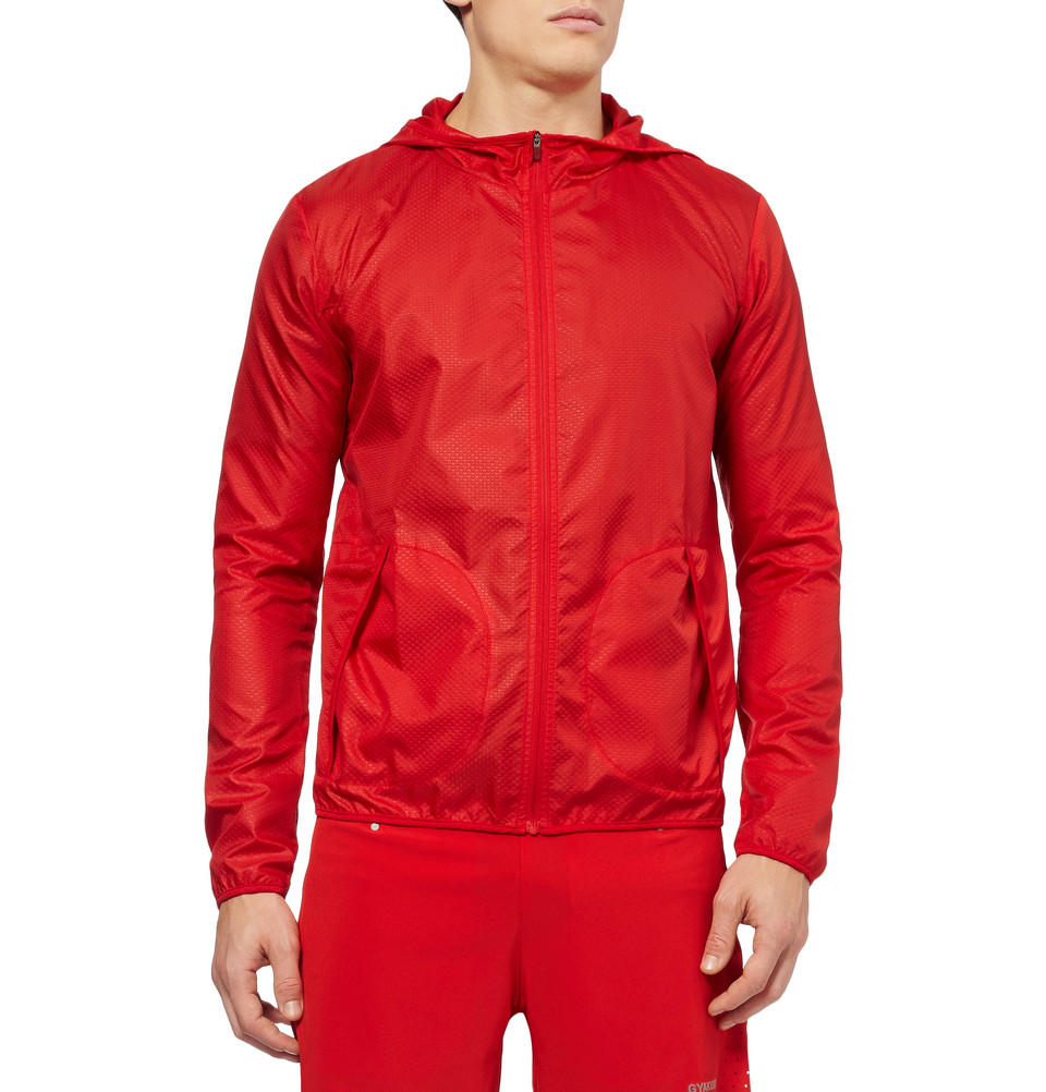 Lyst Nike Gyakusou Lightweight Hooded Running Jacket in Red for Men