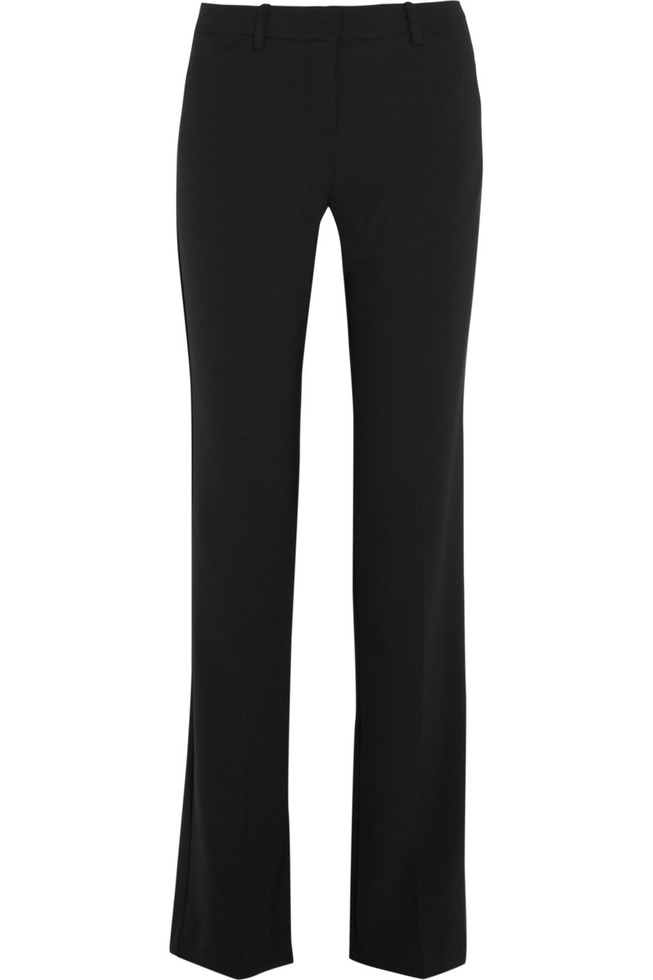 Theory Stretch Bootcut Pants in Black | Lyst
