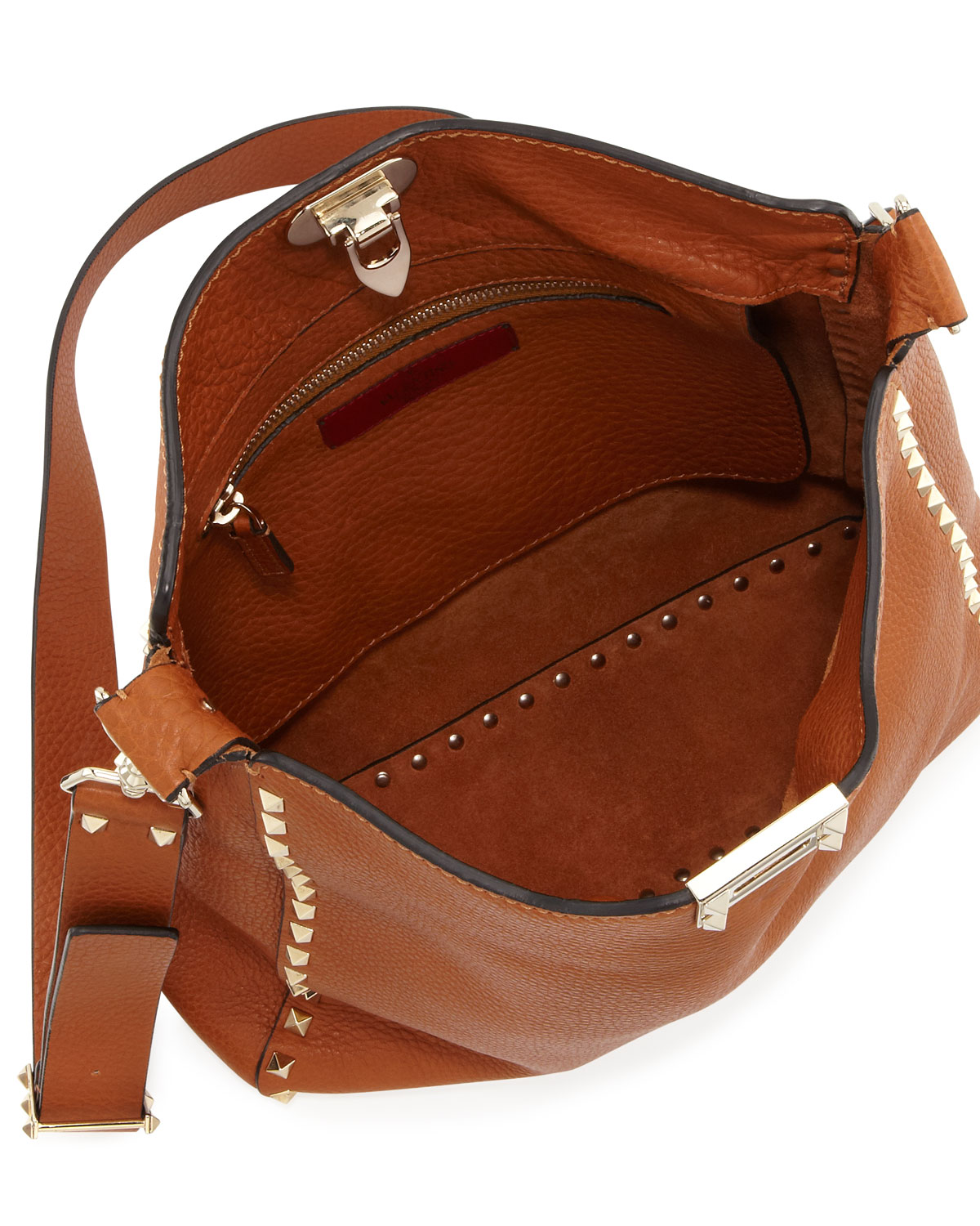 valentino rockstud hobo bag sale