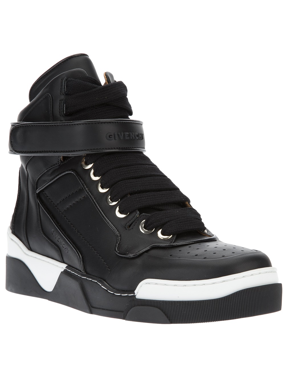 Lyst - Givenchy Hitop Trainer in Black for Men