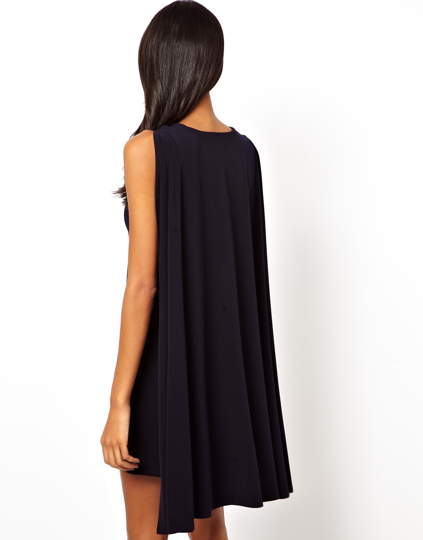 Asos Cape Dress in White Lyst