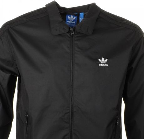 Adidas Originals Court Challenger Jacket in Black for Men | Lyst