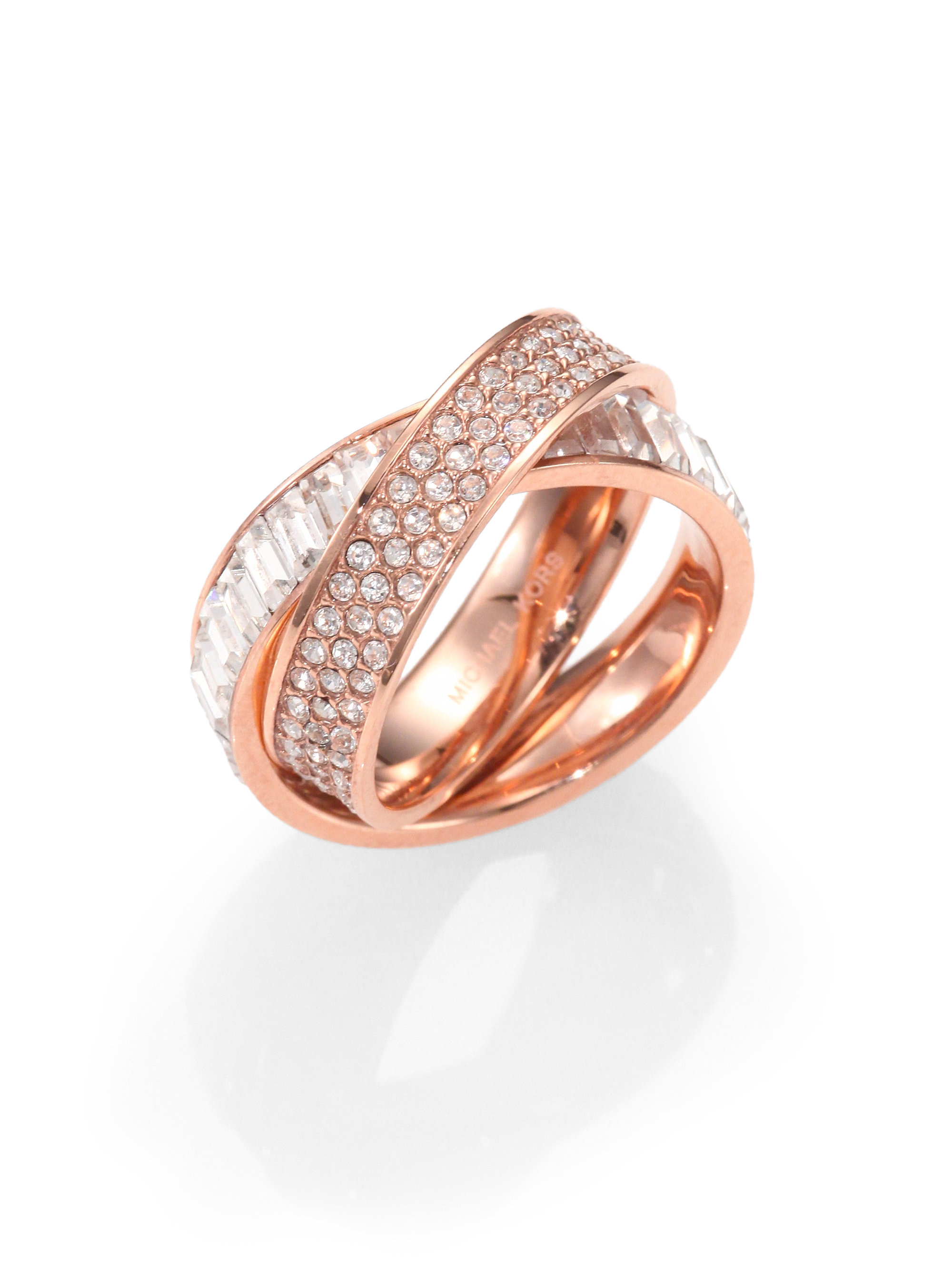 michael kors ring rose