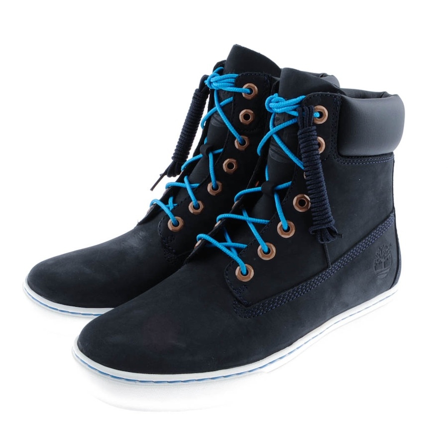 Lyst - Timberland 20 Newmarket 6inch Cupsole Boots in Blue ...