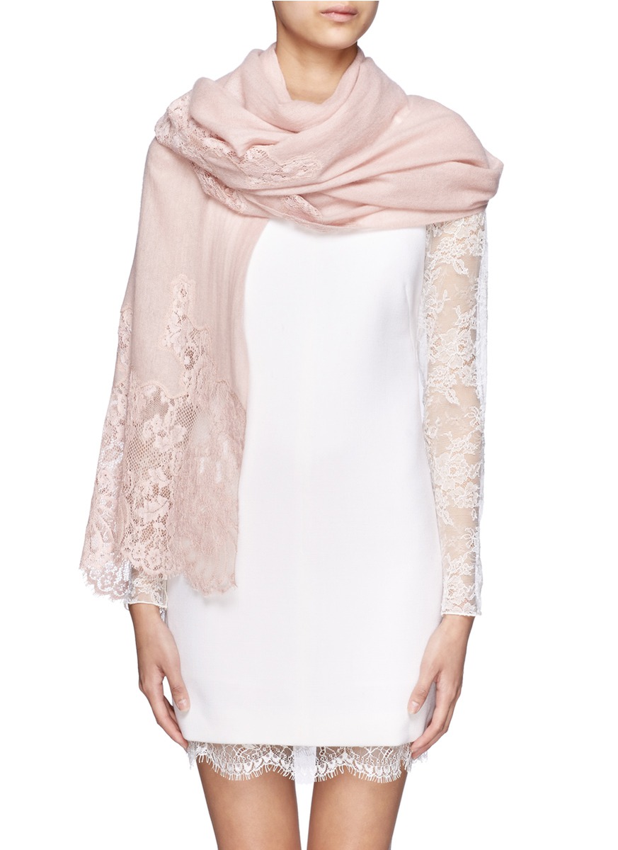 valentino wool scarf
