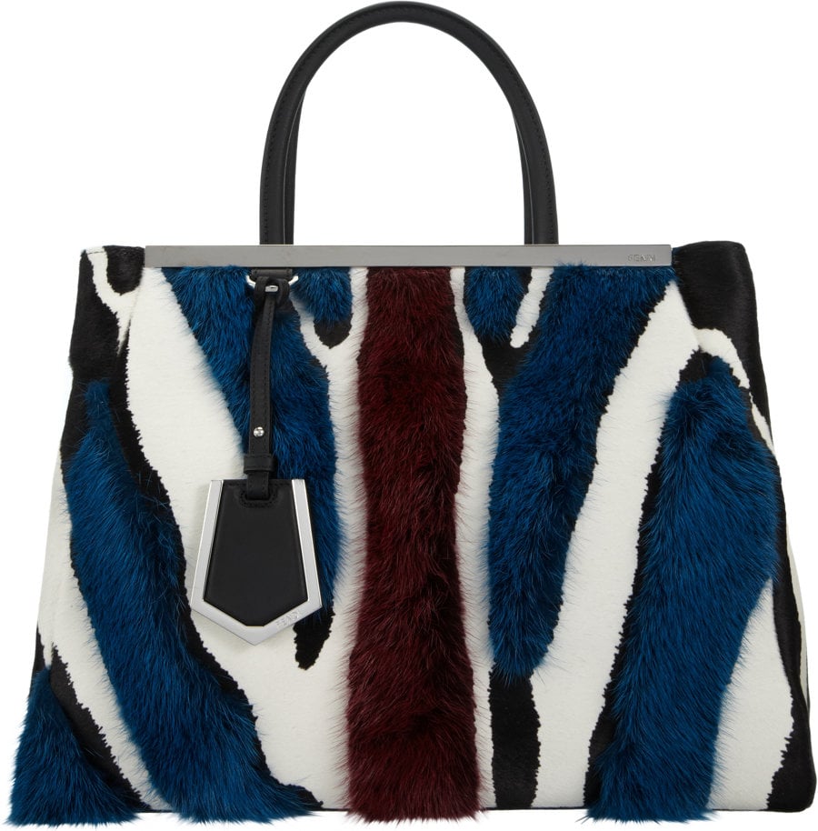 Fendi 2jours Zebra-Print Medium Tote in Animal (zebra) | Lyst