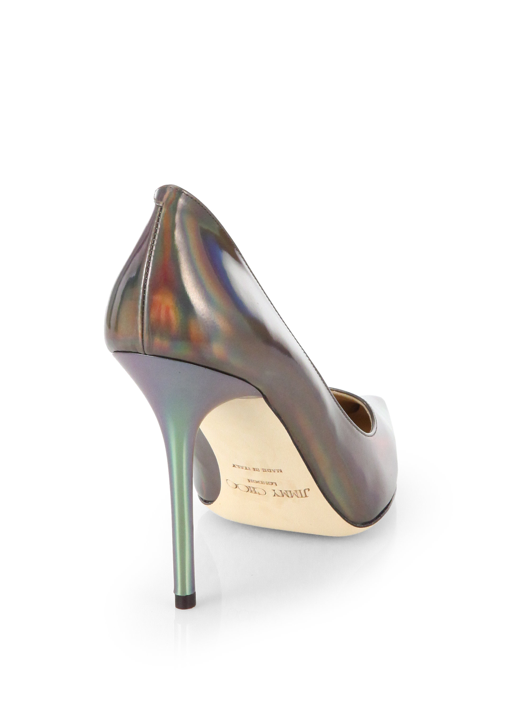 jimmy choo abel black patent
