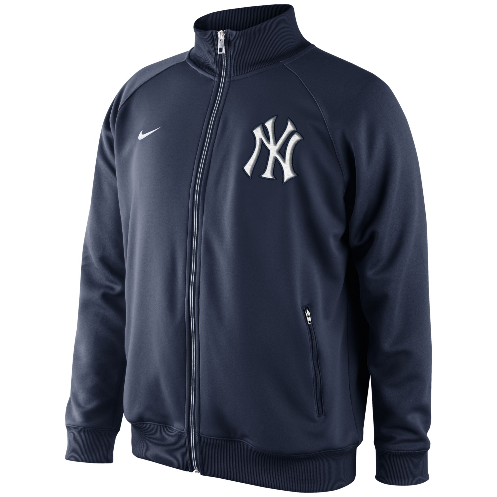 Nike Nike Men's New York Yankees Full-Zip Track Jacket in Blue for Men ...