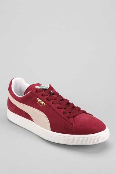 Urban Outfitters Puma Super Classic Suede Sneaker in Red for Men ...