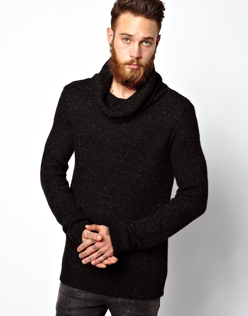 2019 casual slim fit pullover men sweater solid elastic