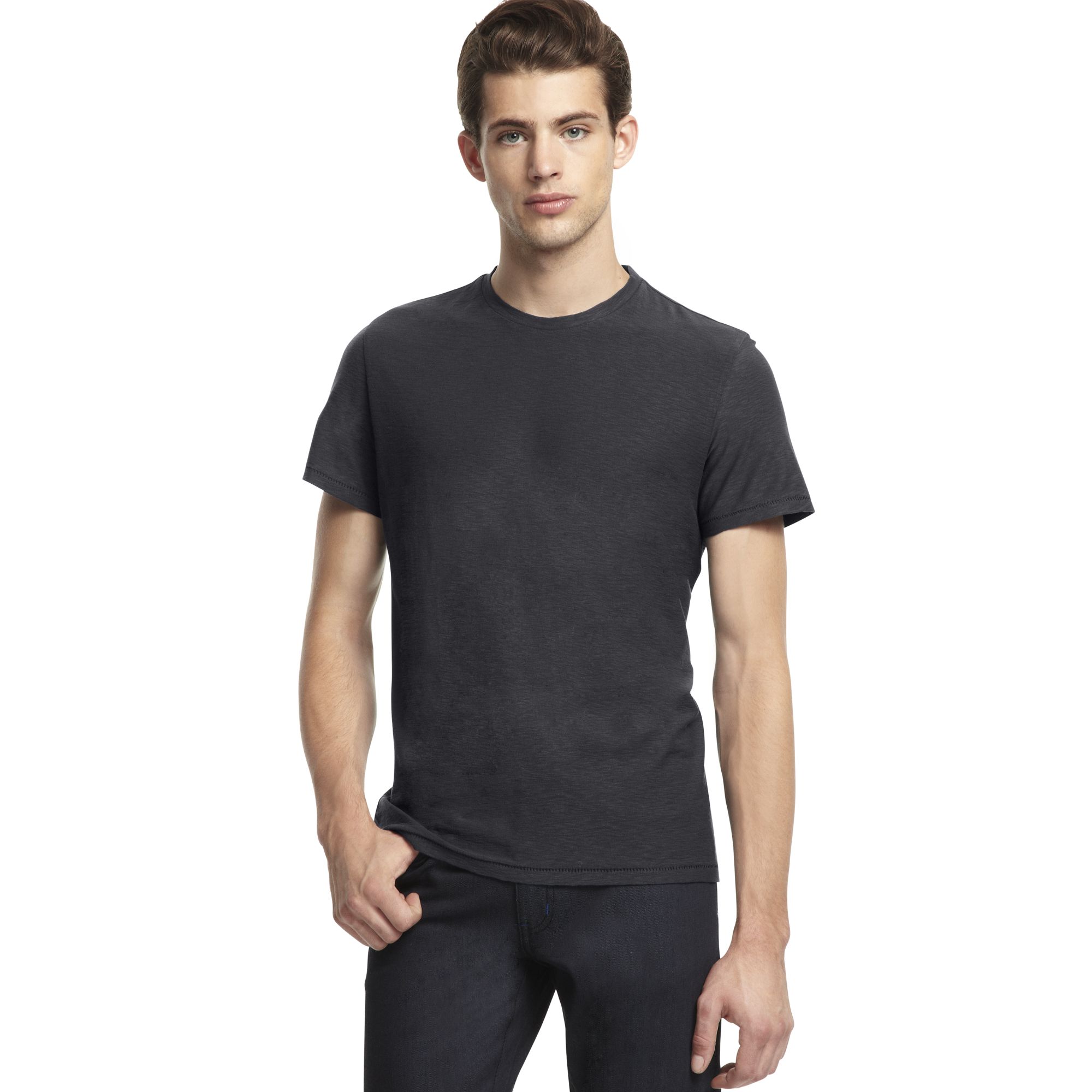 Kenneth Cole Reaction t-shirts short sleeve t-shirts in Gray for Men ...