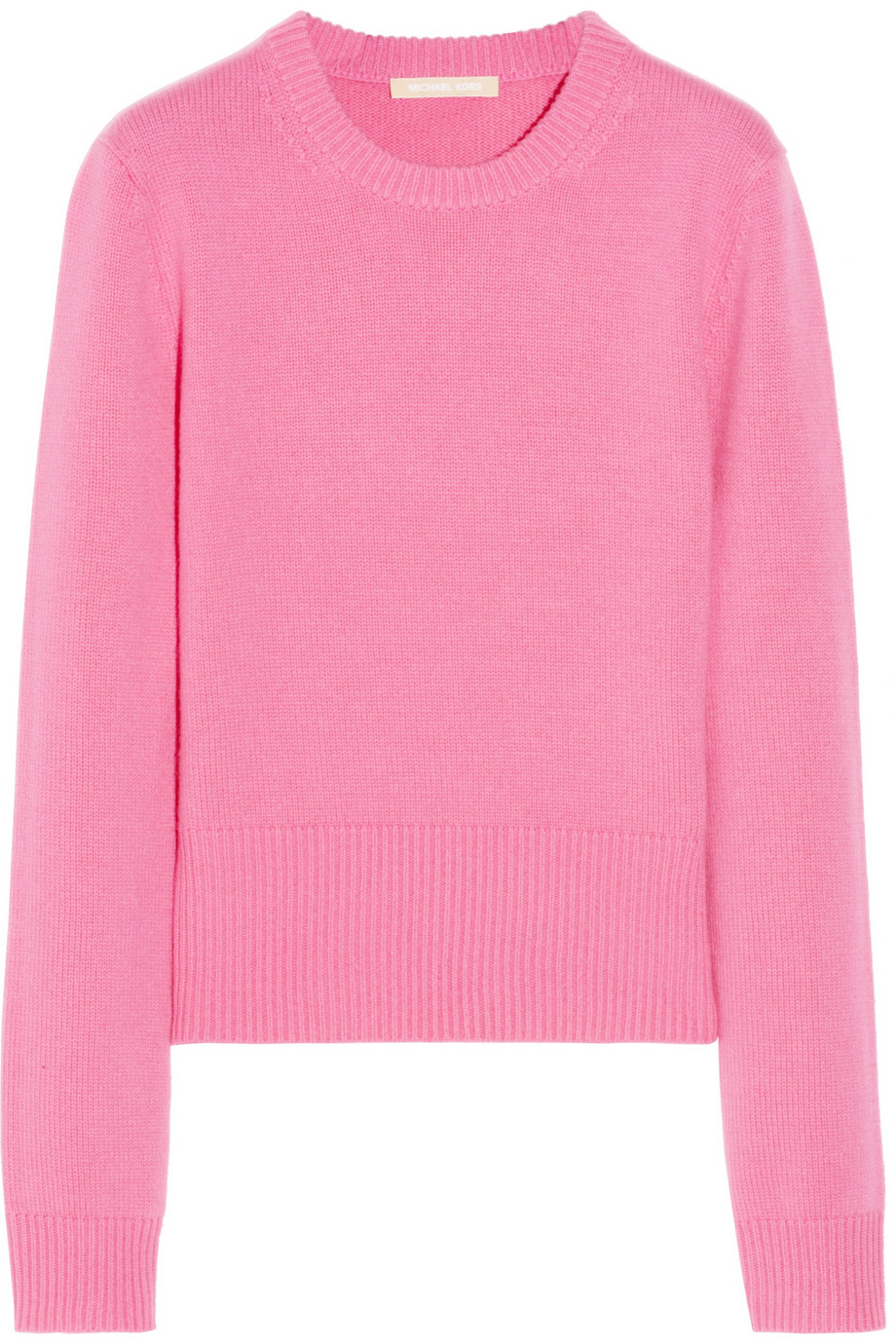 Lyst - Michael kors Cashmere Sweater in Pink