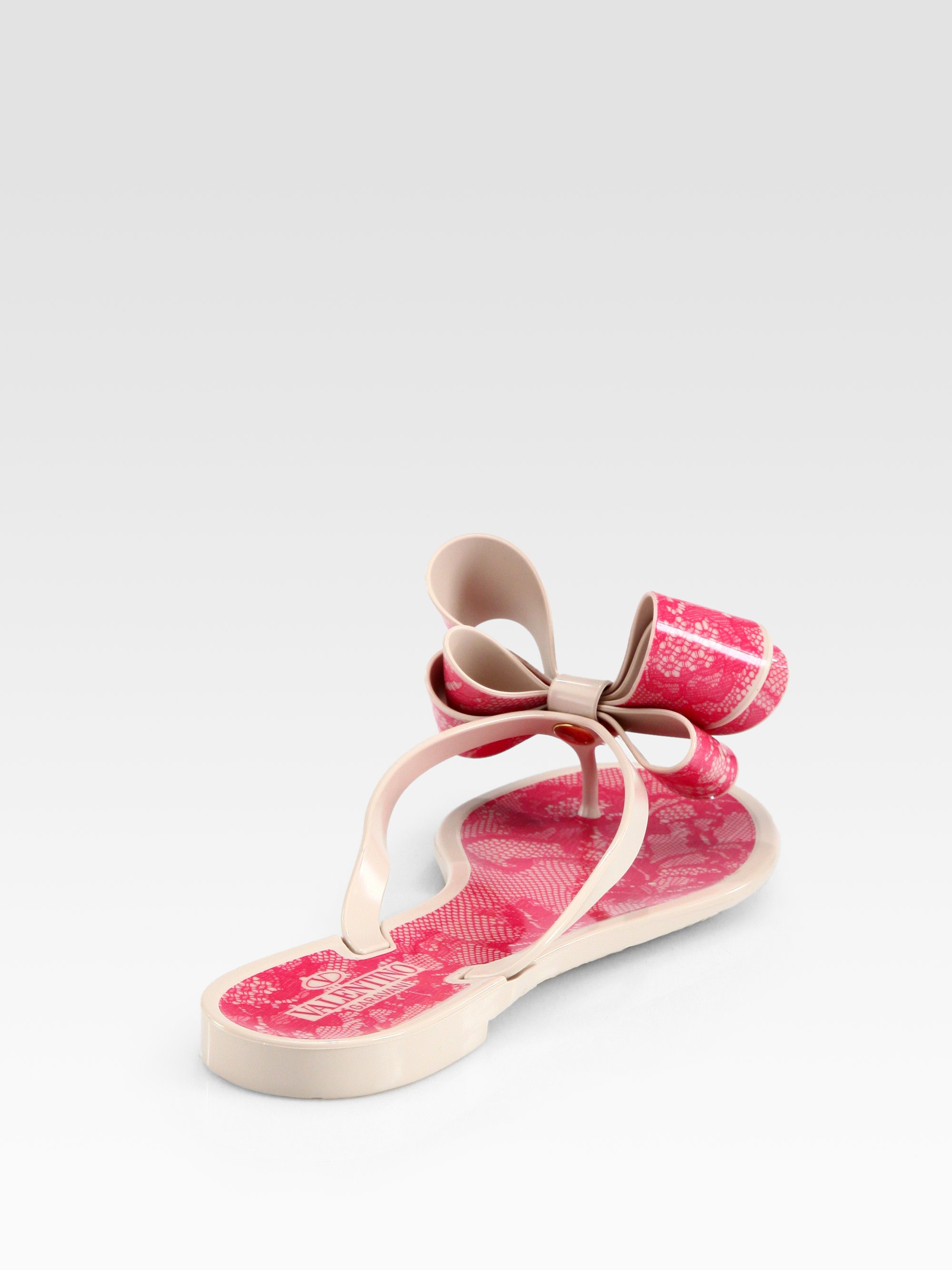 valentino bow jelly